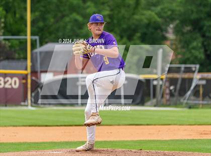 Thumbnail 1 in Guerin Catholic vs. Hamilton Heights (IHSAA 3A Sectional 27 first round) photogallery.