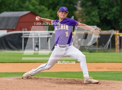 Thumbnail 2 in Guerin Catholic vs. Hamilton Heights (IHSAA 3A Sectional 27 first round) photogallery.