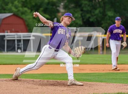 Thumbnail 1 in Guerin Catholic vs. Hamilton Heights (IHSAA 3A Sectional 27 first round) photogallery.