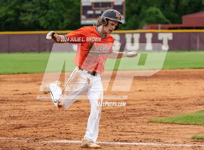 Thumbnail 3 in Guerin Catholic vs. Hamilton Heights (IHSAA 3A Sectional 27 first round) photogallery.