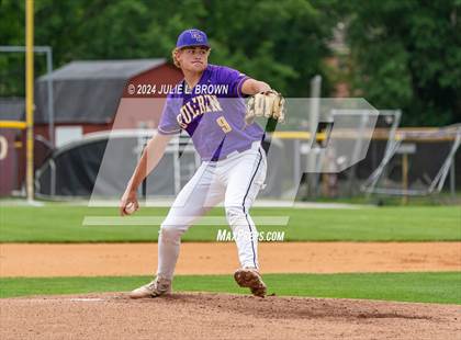 Thumbnail 2 in Guerin Catholic vs. Hamilton Heights (IHSAA 3A Sectional 27 first round) photogallery.