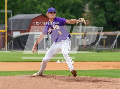 Thumbnail 3 in Guerin Catholic vs. Hamilton Heights (IHSAA 3A Sectional 27 first round) photogallery.