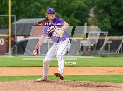 Thumbnail 1 in Guerin Catholic vs. Hamilton Heights (IHSAA 3A Sectional 27 first round) photogallery.
