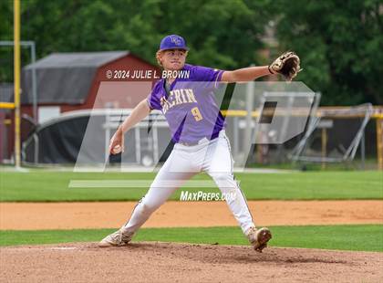 Thumbnail 1 in Guerin Catholic vs. Hamilton Heights (IHSAA 3A Sectional 27 first round) photogallery.