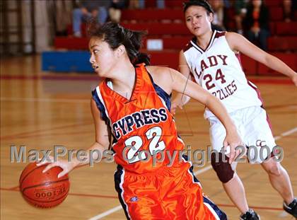 Thumbnail 2 in Calvary Chapel vs. Cypress (Savanna Lady Rebels Classic) photogallery.