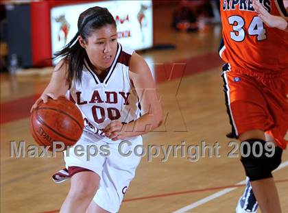 Thumbnail 3 in Calvary Chapel vs. Cypress (Savanna Lady Rebels Classic) photogallery.