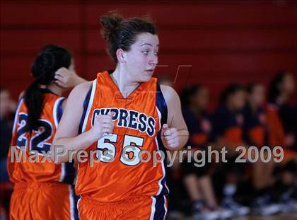 Thumbnail 2 in Calvary Chapel vs. Cypress (Savanna Lady Rebels Classic) photogallery.