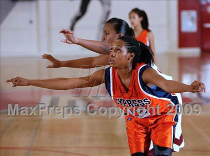 Thumbnail 3 in Calvary Chapel vs. Cypress (Savanna Lady Rebels Classic) photogallery.