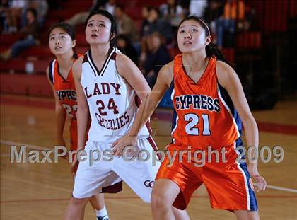 Thumbnail 1 in Calvary Chapel vs. Cypress (Savanna Lady Rebels Classic) photogallery.