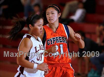 Thumbnail 1 in Calvary Chapel vs. Cypress (Savanna Lady Rebels Classic) photogallery.