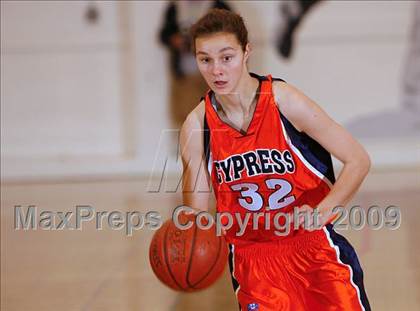 Thumbnail 3 in Calvary Chapel vs. Cypress (Savanna Lady Rebels Classic) photogallery.