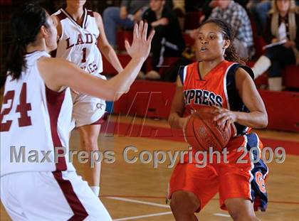 Thumbnail 2 in Calvary Chapel vs. Cypress (Savanna Lady Rebels Classic) photogallery.