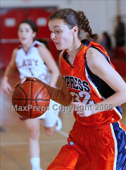 Thumbnail 2 in Calvary Chapel vs. Cypress (Savanna Lady Rebels Classic) photogallery.