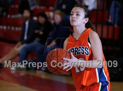 Thumbnail 2 in Calvary Chapel vs. Cypress (Savanna Lady Rebels Classic) photogallery.