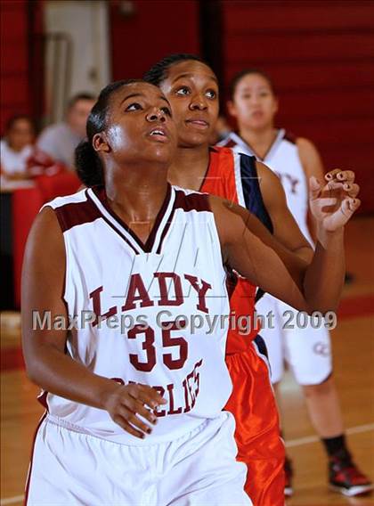 Thumbnail 2 in Calvary Chapel vs. Cypress (Savanna Lady Rebels Classic) photogallery.