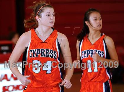 Thumbnail 2 in Calvary Chapel vs. Cypress (Savanna Lady Rebels Classic) photogallery.