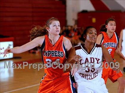 Thumbnail 1 in Calvary Chapel vs. Cypress (Savanna Lady Rebels Classic) photogallery.