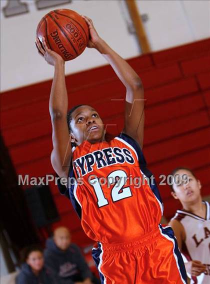 Thumbnail 2 in Calvary Chapel vs. Cypress (Savanna Lady Rebels Classic) photogallery.