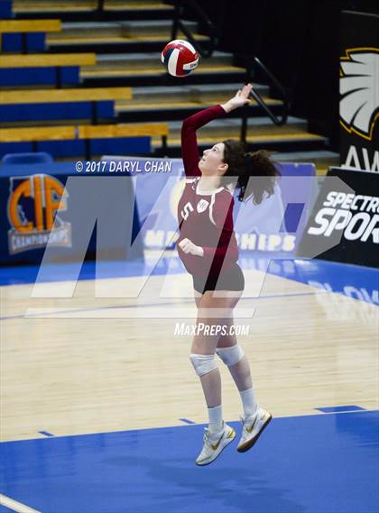 Thumbnail 3 in Sacred Heart Prep vs. Sierra Canyon (CIF State D2 Final) photogallery.