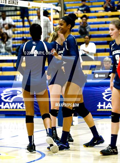 Thumbnail 3 in Sacred Heart Prep vs. Sierra Canyon (CIF State D2 Final) photogallery.