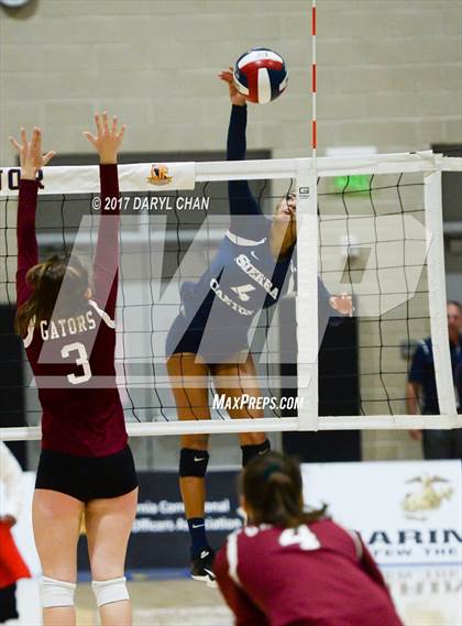 Thumbnail 3 in Sacred Heart Prep vs. Sierra Canyon (CIF State D2 Final) photogallery.