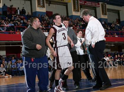 Thumbnail 2 in Lincoln Hall vs Albertus Magnus (Section 1B Semifinal) photogallery.