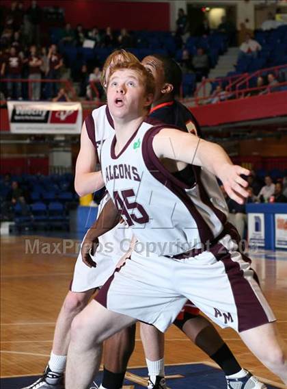 Thumbnail 3 in Lincoln Hall vs Albertus Magnus (Section 1B Semifinal) photogallery.