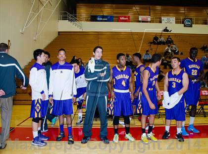 Thumbnail 2 in Archbishop Riordan vs. St. Joseph Notre Dame (Catholic School Winter Classic) photogallery.
