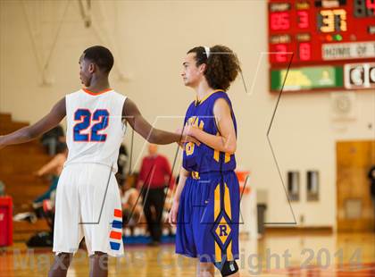 Thumbnail 1 in Archbishop Riordan vs. St. Joseph Notre Dame (Catholic School Winter Classic) photogallery.