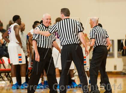 Thumbnail 3 in Archbishop Riordan vs. St. Joseph Notre Dame (Catholic School Winter Classic) photogallery.