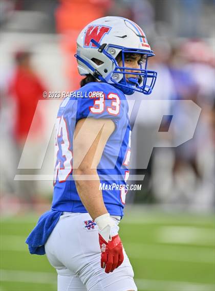 Thumbnail 3 in Westlake vs. North Shore (UIL Football 6A D1 Semifinal) photogallery.