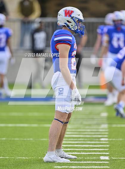 Thumbnail 2 in Westlake vs. North Shore (UIL Football 6A D1 Semifinal) photogallery.