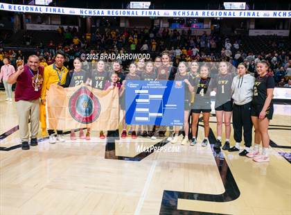 Thumbnail 1 in Cherokee vs Bishop McGuinness (NCHSAA 1A Regional Final) photogallery.