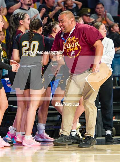 Thumbnail 3 in Cherokee vs Bishop McGuinness (NCHSAA 1A Regional Final) photogallery.
