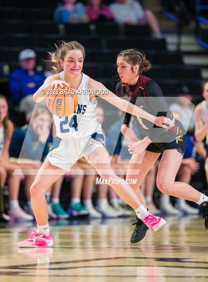 Thumbnail 1 in Cherokee vs Bishop McGuinness (NCHSAA 1A Regional Final) photogallery.