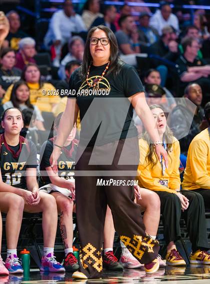 Thumbnail 2 in Cherokee vs Bishop McGuinness (NCHSAA 1A Regional Final) photogallery.