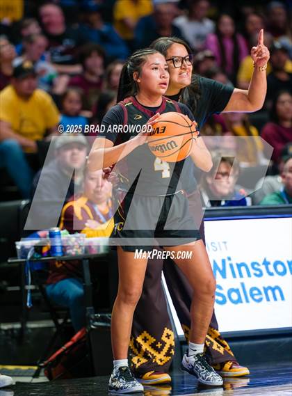 Thumbnail 3 in Cherokee vs Bishop McGuinness (NCHSAA 1A Regional Final) photogallery.