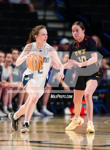 Thumbnail 2 in Cherokee vs Bishop McGuinness (NCHSAA 1A Regional Final) photogallery.