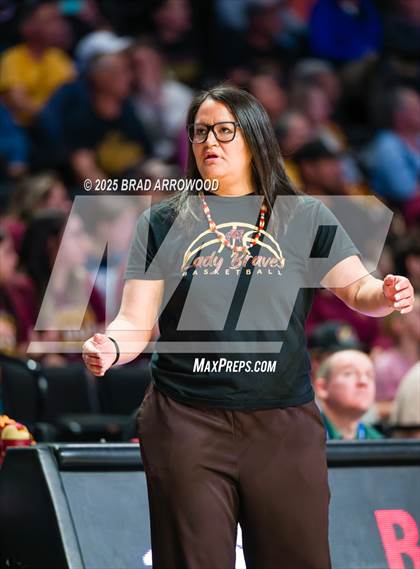 Thumbnail 2 in Cherokee vs Bishop McGuinness (NCHSAA 1A Regional Final) photogallery.