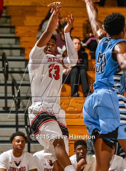 Thumbnail 3 in Jonesboro vs Spain Park (Hilton Invitational)  photogallery.