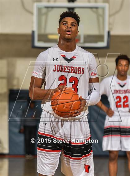 Thumbnail 1 in Jonesboro vs Spain Park (Hilton Invitational)  photogallery.