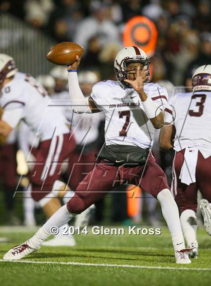 Thumbnail 3 in Don Bosco Prep vs. Paramus Catholic (NJSIAA Non-Public Group 4 Semifinal) photogallery.