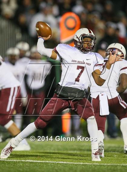 Thumbnail 1 in Don Bosco Prep vs. Paramus Catholic (NJSIAA Non-Public Group 4 Semifinal) photogallery.