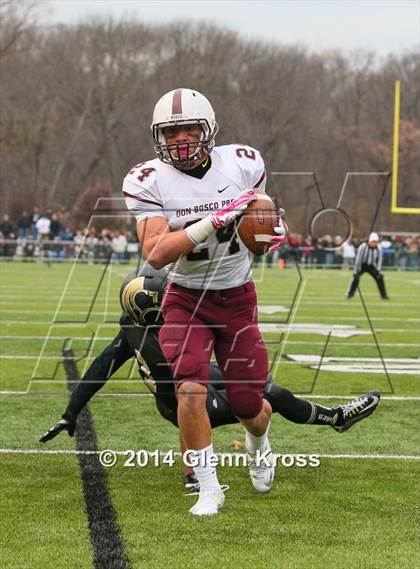Thumbnail 2 in Don Bosco Prep vs. Paramus Catholic (NJSIAA Non-Public Group 4 Semifinal) photogallery.