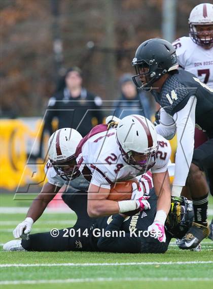 Thumbnail 1 in Don Bosco Prep vs. Paramus Catholic (NJSIAA Non-Public Group 4 Semifinal) photogallery.