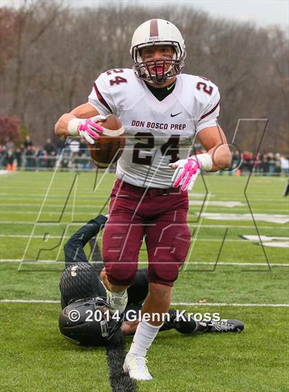 Thumbnail 2 in Don Bosco Prep vs. Paramus Catholic (NJSIAA Non-Public Group 4 Semifinal) photogallery.