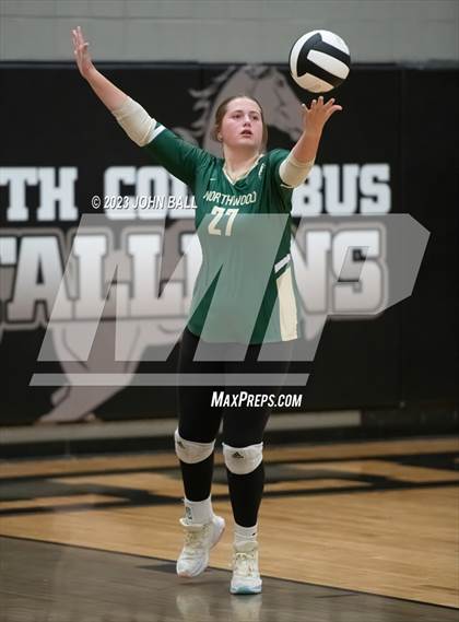 Thumbnail 2 in Northwood @ South Columbus (NCHSAA 2A Round 1) photogallery.