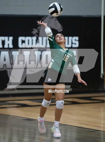 Thumbnail 3 in Northwood @ South Columbus (NCHSAA 2A Round 1) photogallery.