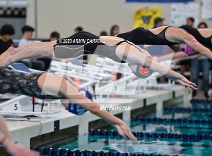 Thumbnail 3 in UIL Region IV-6A Girls Swimming Preliminaries  photogallery.
