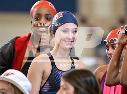 Thumbnail 2 in UIL Region IV-6A Girls Swimming Preliminaries  photogallery.